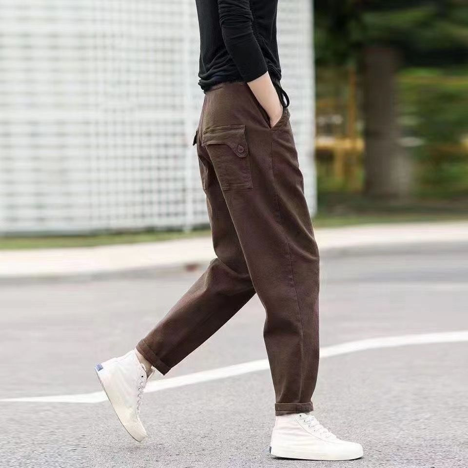 黒パンツ テーパードシルエット美脚チノパン