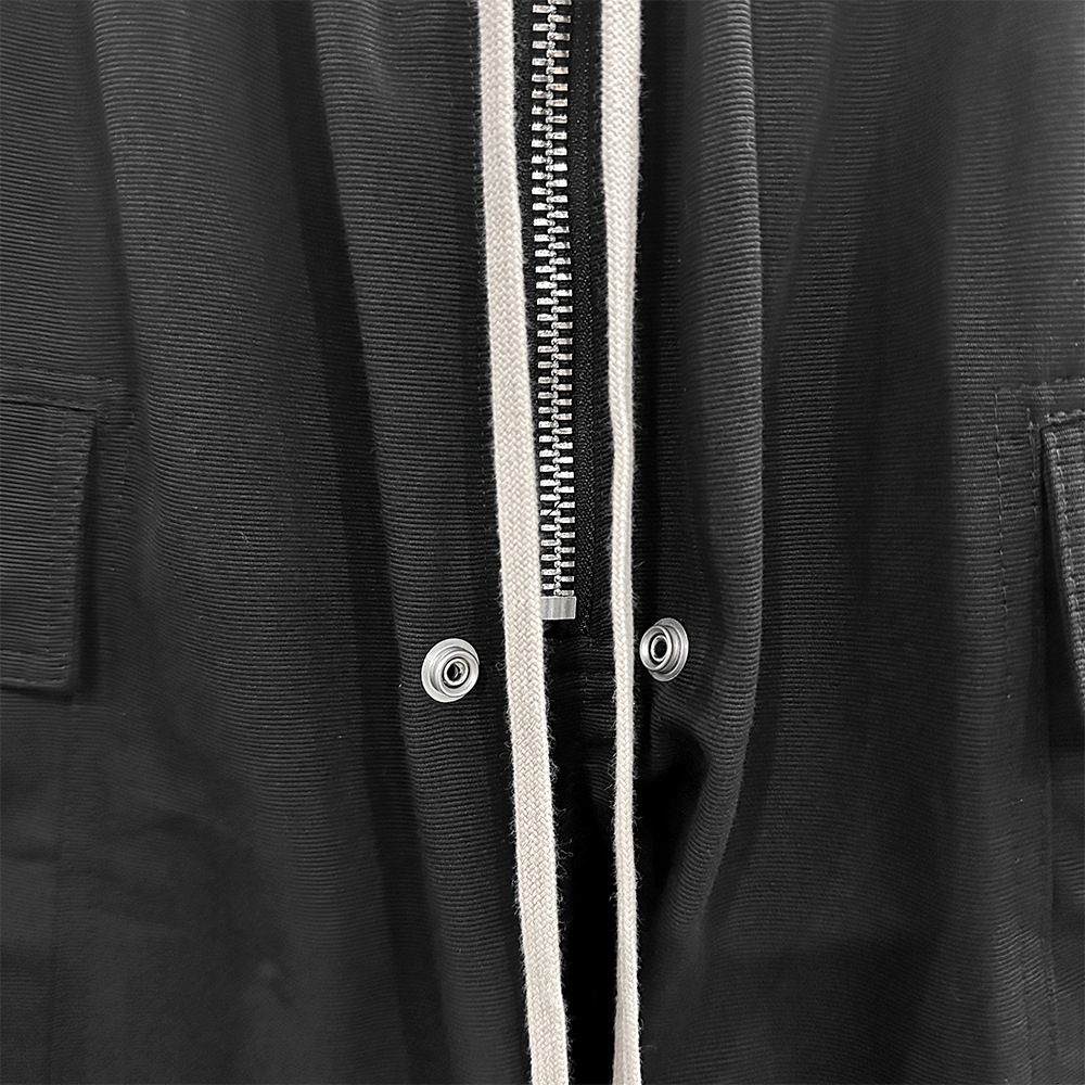 黒パンツ 黒カーゴハーフパンツ男女兼用ストリート系春夏