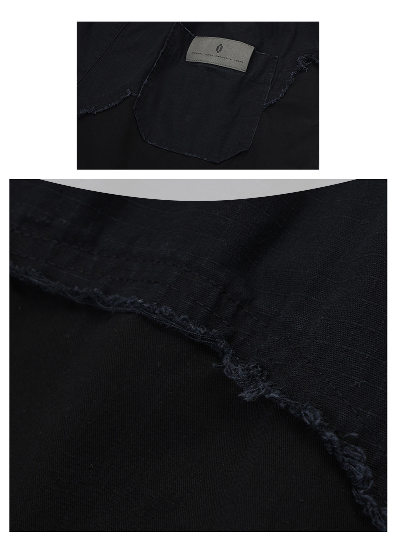 黒パンツ 男女兼用 ヴィンテージ風 黒ハーフパンツ ショートボトムス