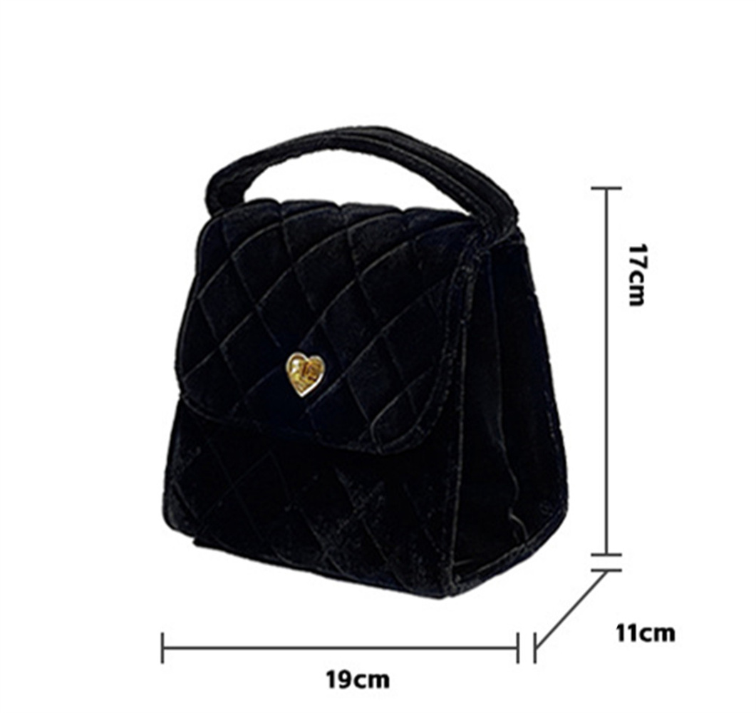 黒 バッグ 新作黒ベロアキルティングハンドバッグリュック二通り