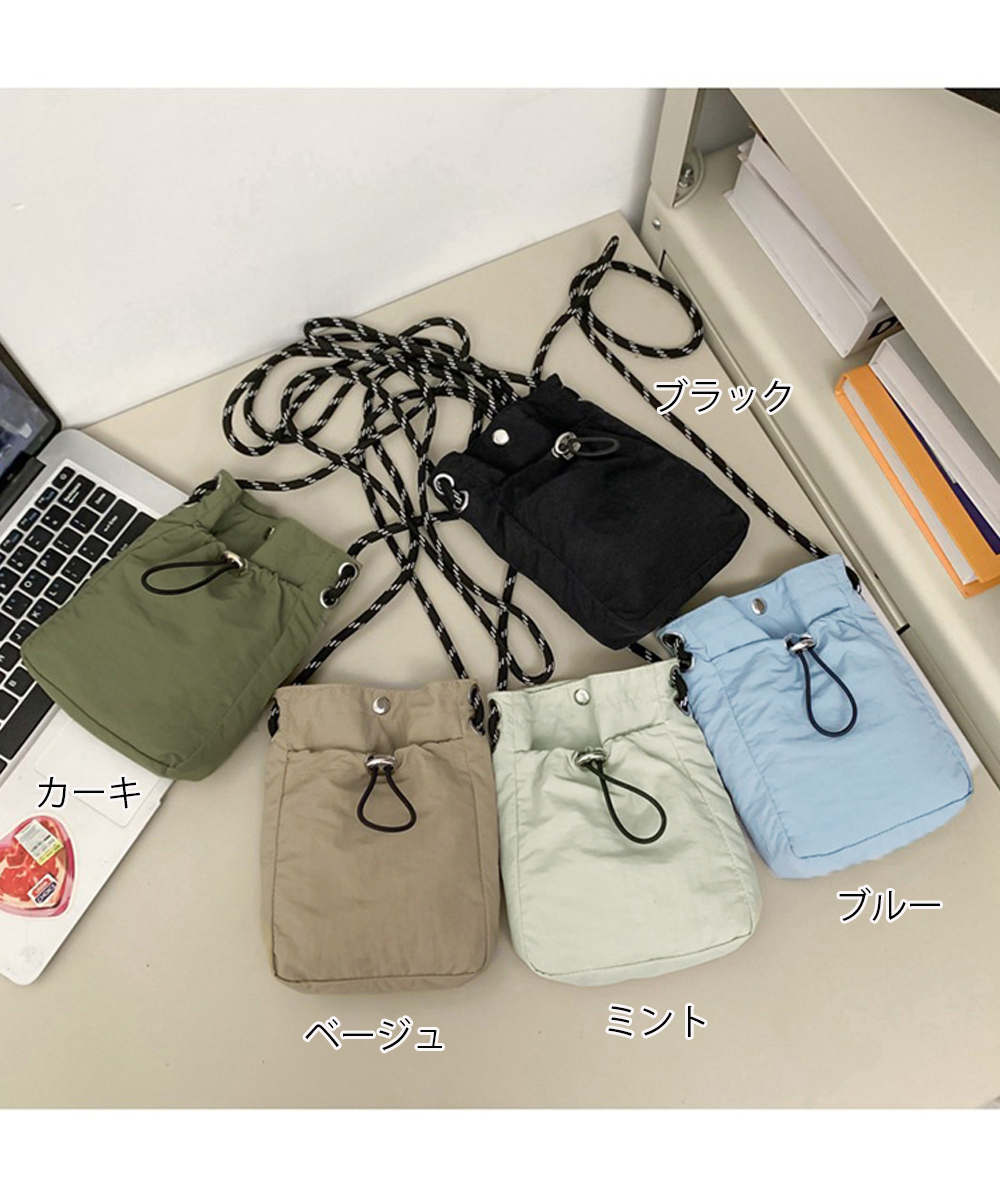 黒 バッグ 軽量ミニショルダーバッグ 黒 斜め掛け レディース