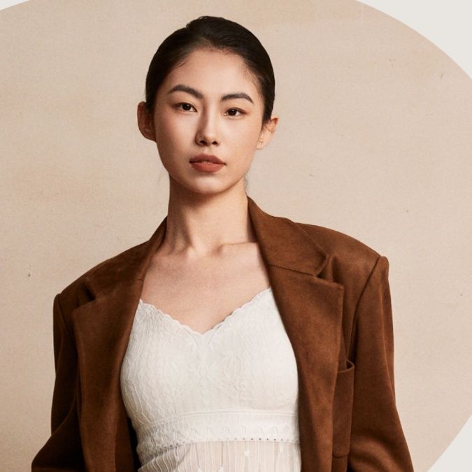 レース 服 繊細レース キャミソールインナー