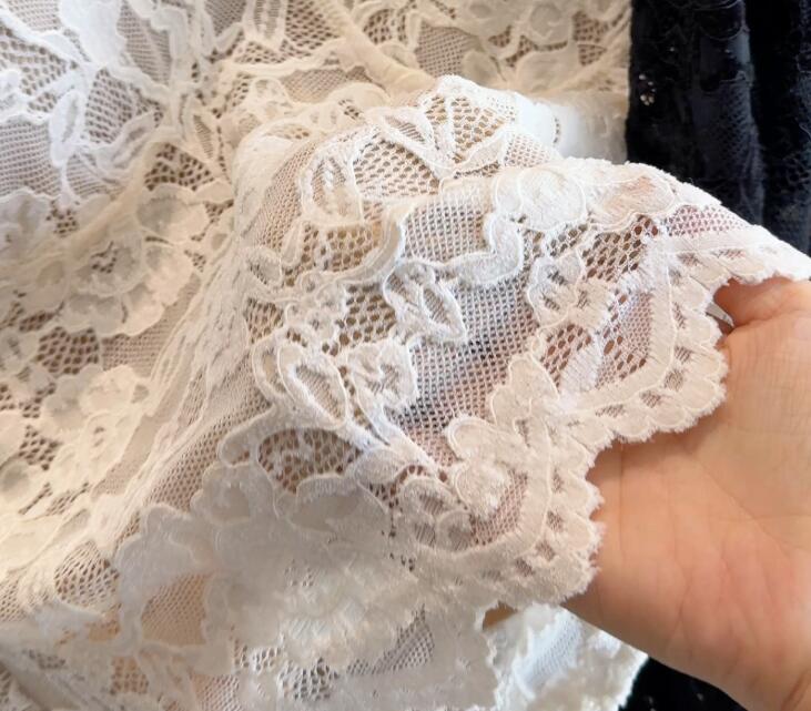 レース 服 レース長袖インナートップス裏起毛韓国風３色