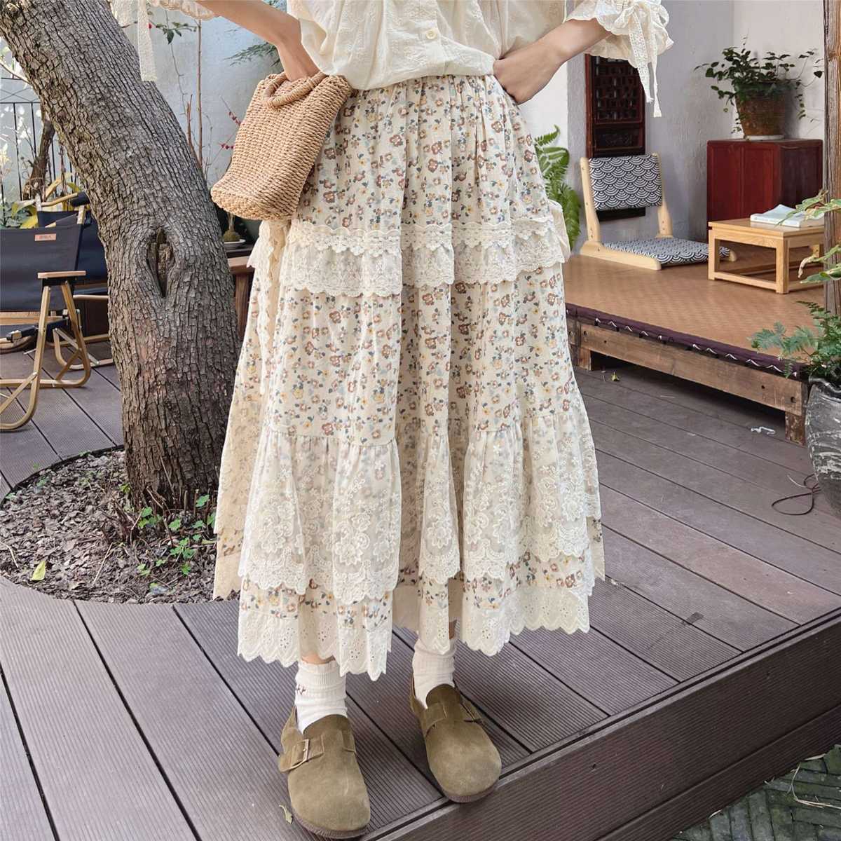 ガーリーコーデにぴったり！フリルのレーススカートおすすめ10選