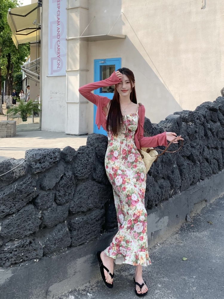 レース ワンピース 花園キャミソール レース ワンピース