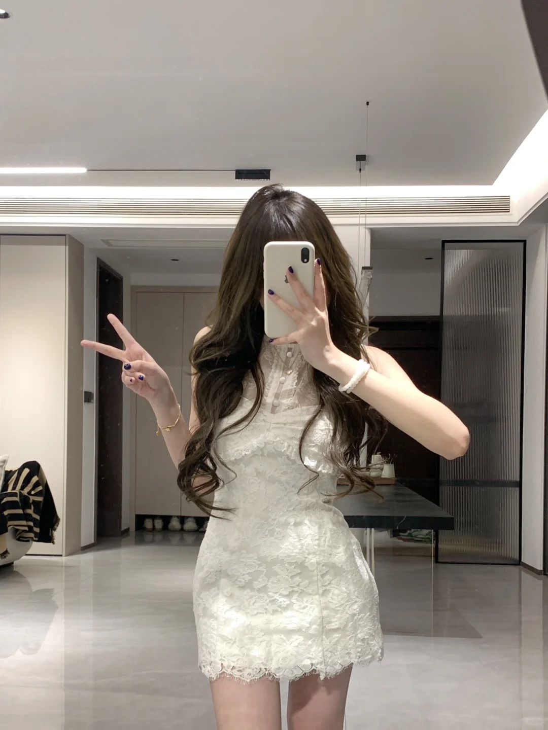 レース ワンピース 優美レース タイトワンピース