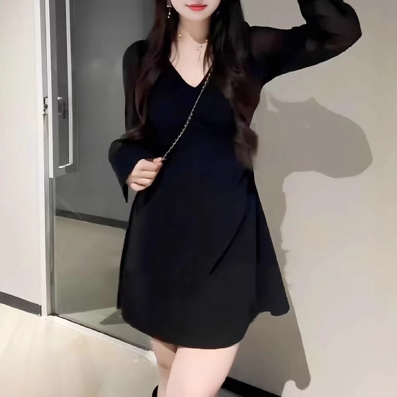 レース ワンピース シアーレース 優美タイトワンピース