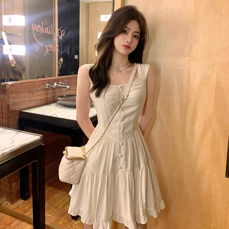 レース ワンピース 優美シルエット ティアードワンピース