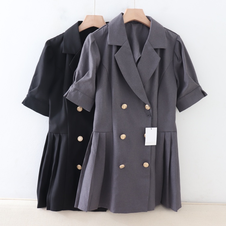レース ワンピース レイヤード風ジャケットワンピース