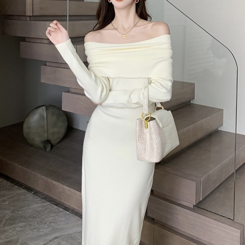 ワンピース ロングドレス 花柄 エレガント オフショルダー Leja ドレス 「LEJA」2wayレース花柄オフショルダースパンコール