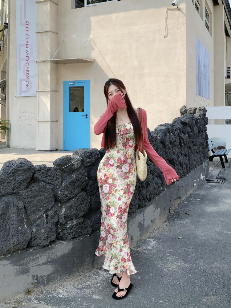 レース ワンピース 花園キャミソール レース ワンピース