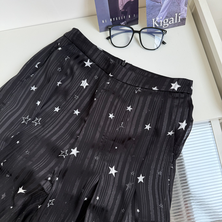 レース ワンピース 星空プリーツレースロングワンピース