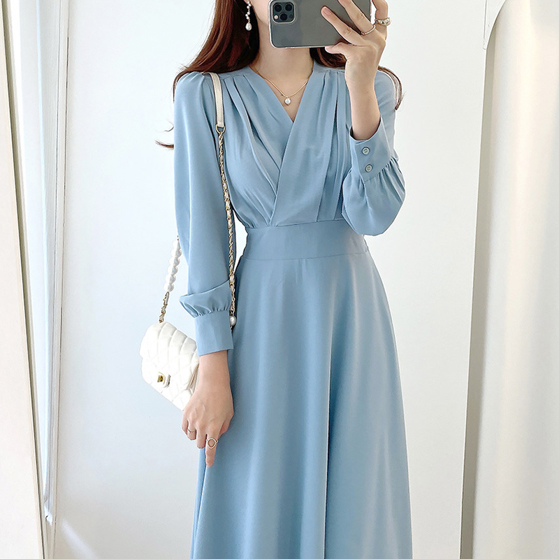 レース ワンピース エレガント カシュクール ロングワンピース