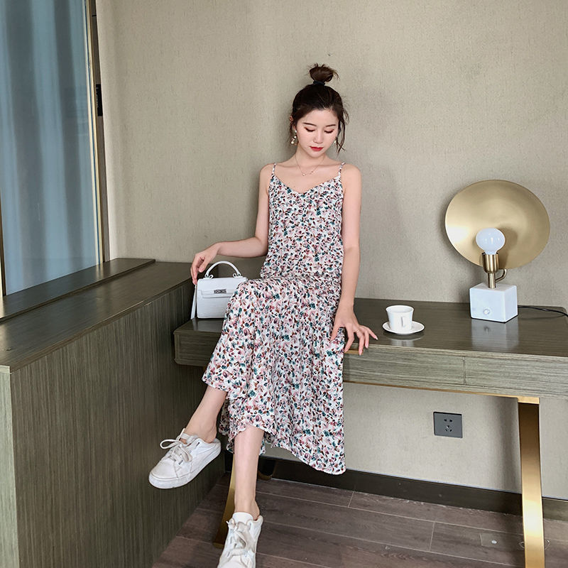 レース ワンピース 優美花柄キャミソールワンピース
