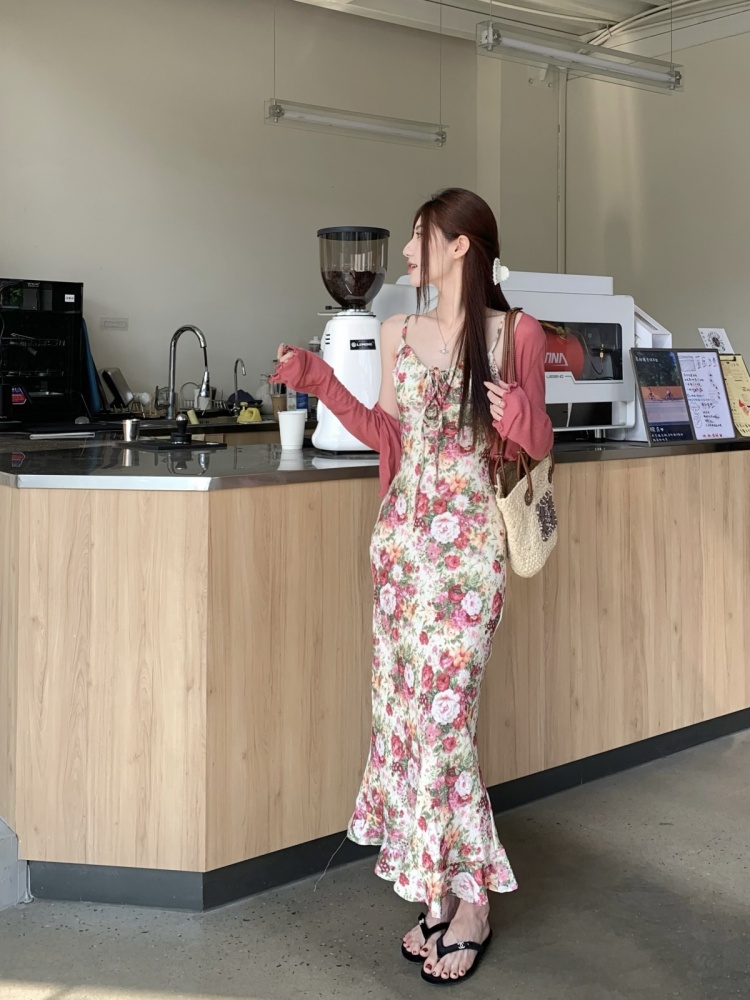 レース ワンピース 花園キャミソール レース ワンピース