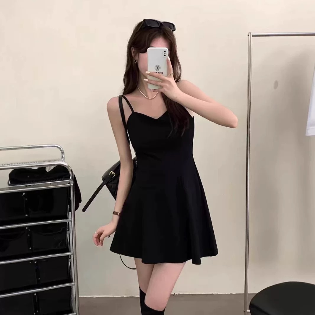 レース ワンピース 優美フレアキャミワンピース