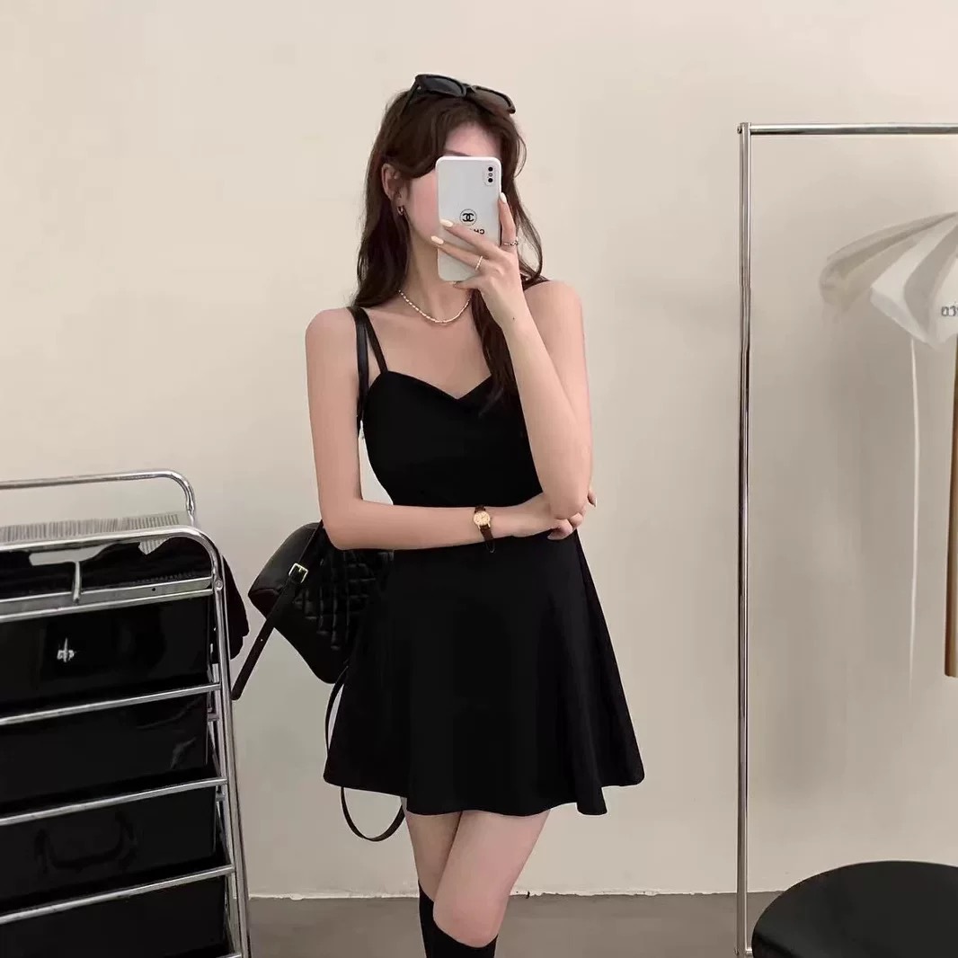 レース ワンピース 優美フレアキャミワンピース