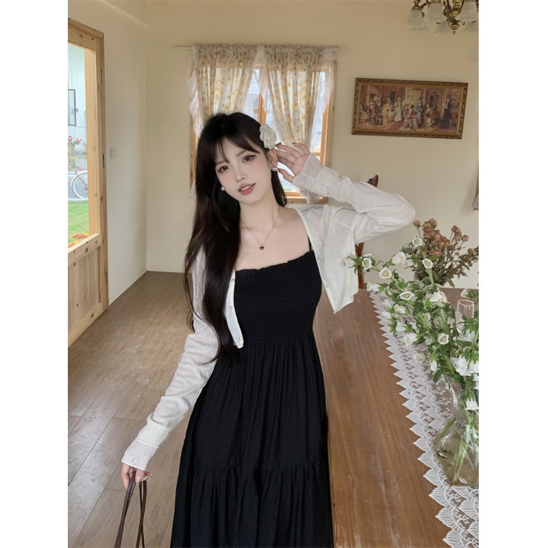 レース ワンピース 優美なティアードフリル レース ワンピース