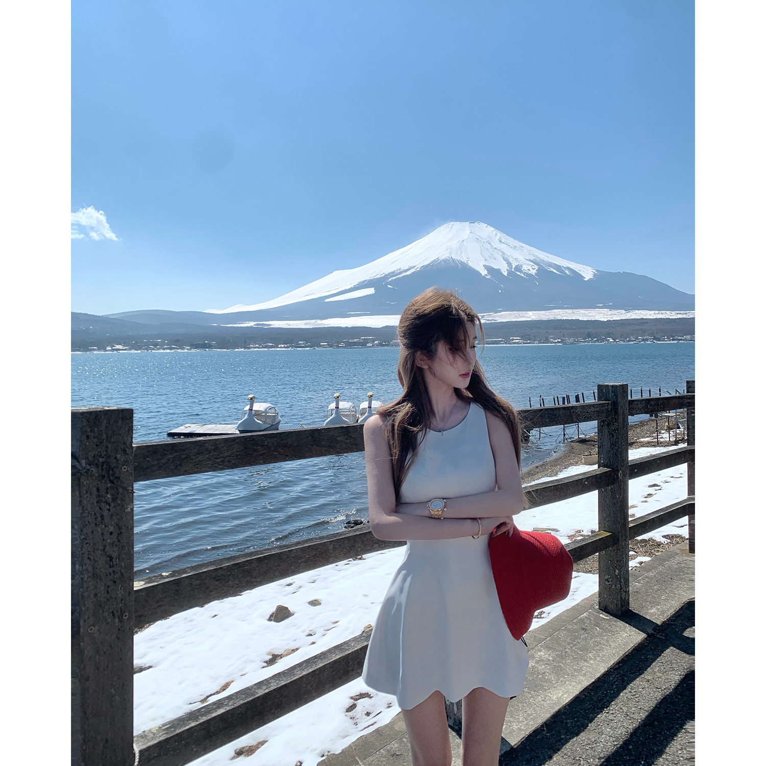 レース ワンピース 優美なシルエット レース ワンピース