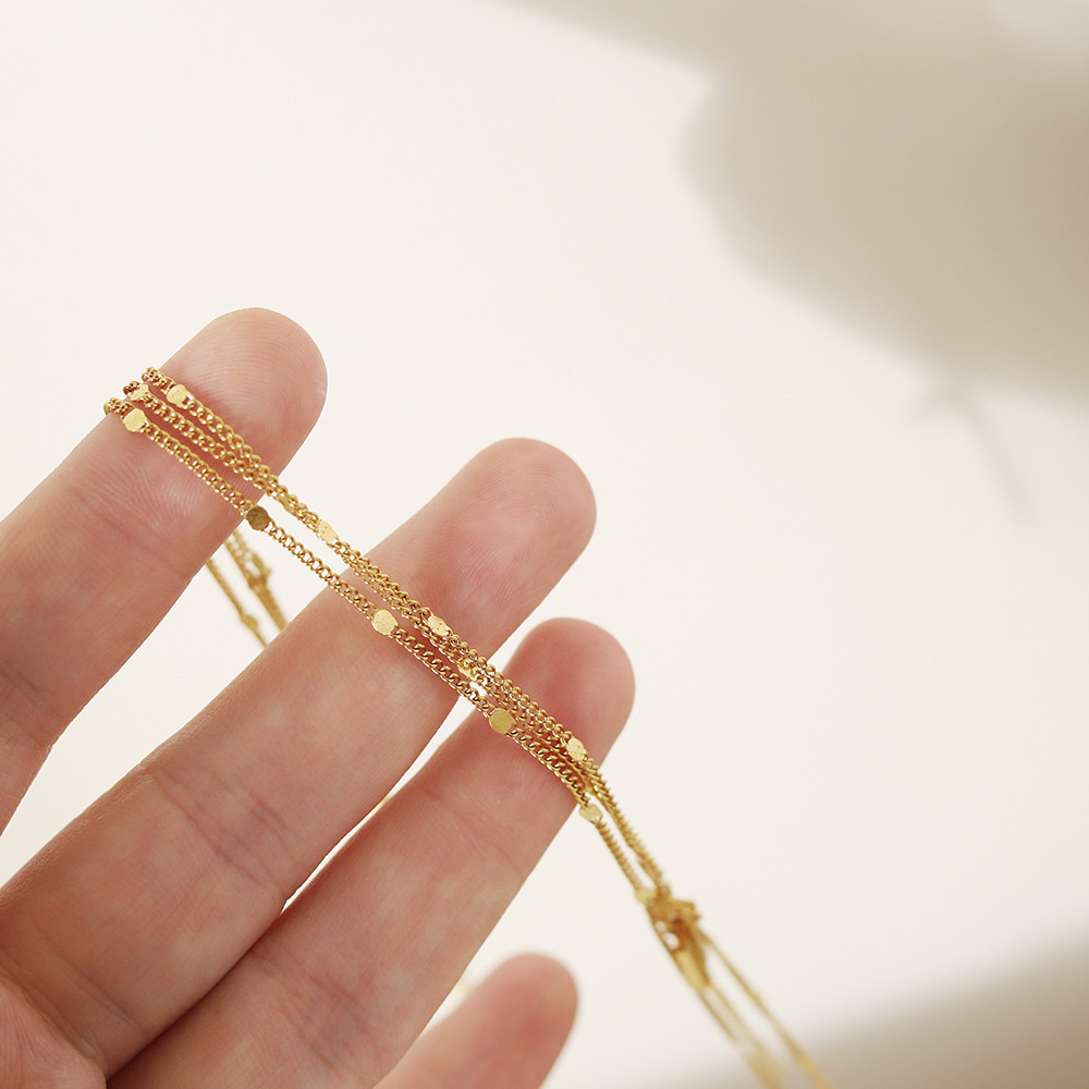 ブレスレットレディース ゴールド チェーン ブレスレット 上品 高級感 腕飾り