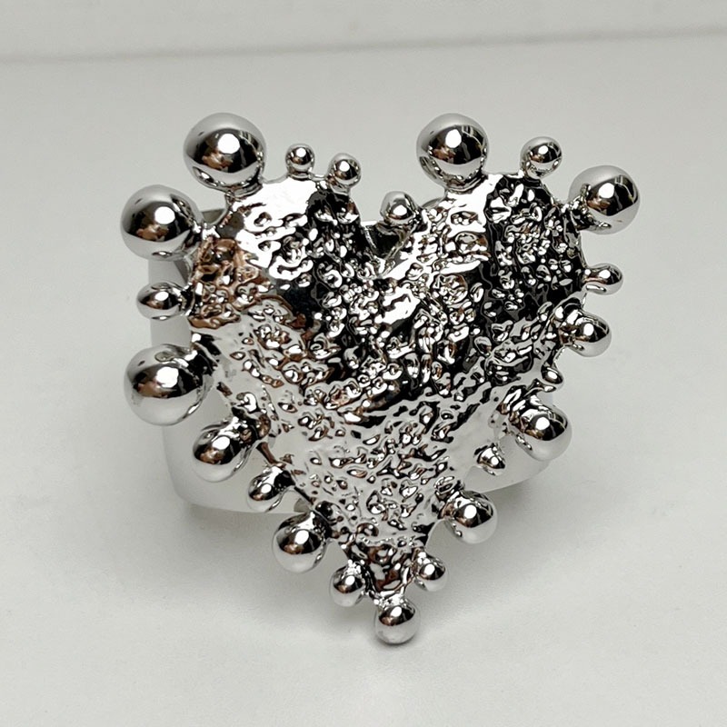 ブレスレットレディース 金属調ボール装飾バングル 女性用腕輪アクセサリー