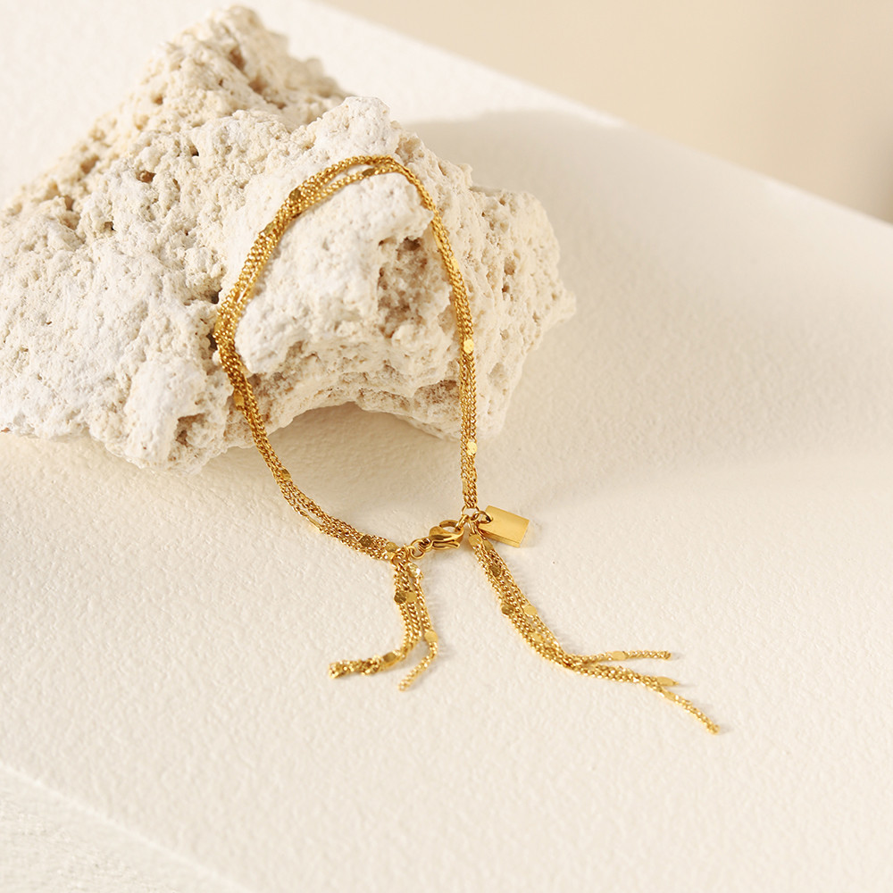 ブレスレットレディース ゴールド チェーン ブレスレット 上品 高級感 腕飾り