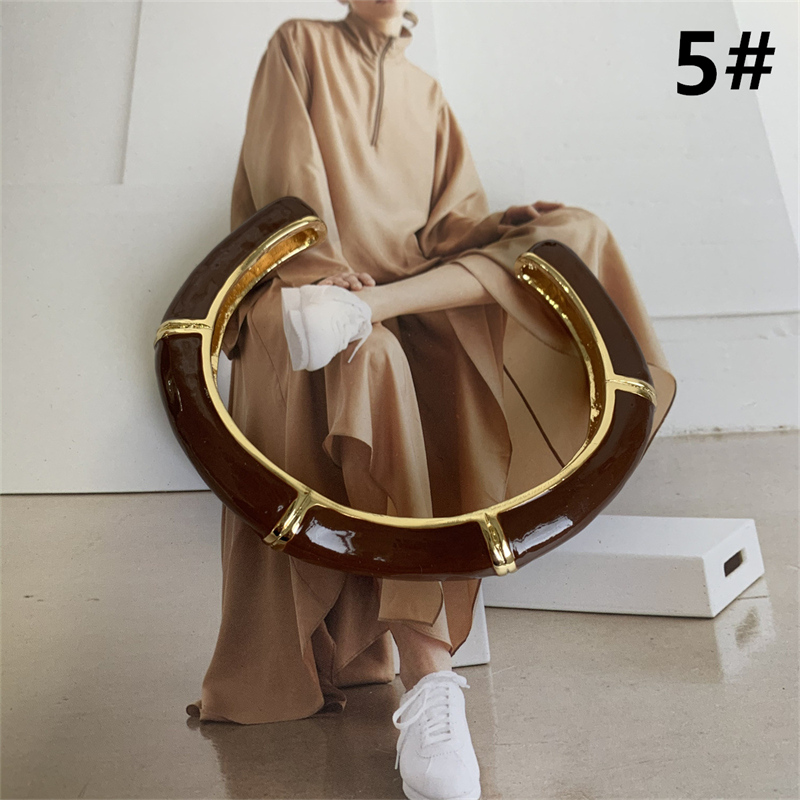 ブレスレットレディース 上品な金属装飾バングル 開口式腕輪 個性的アクセサリー