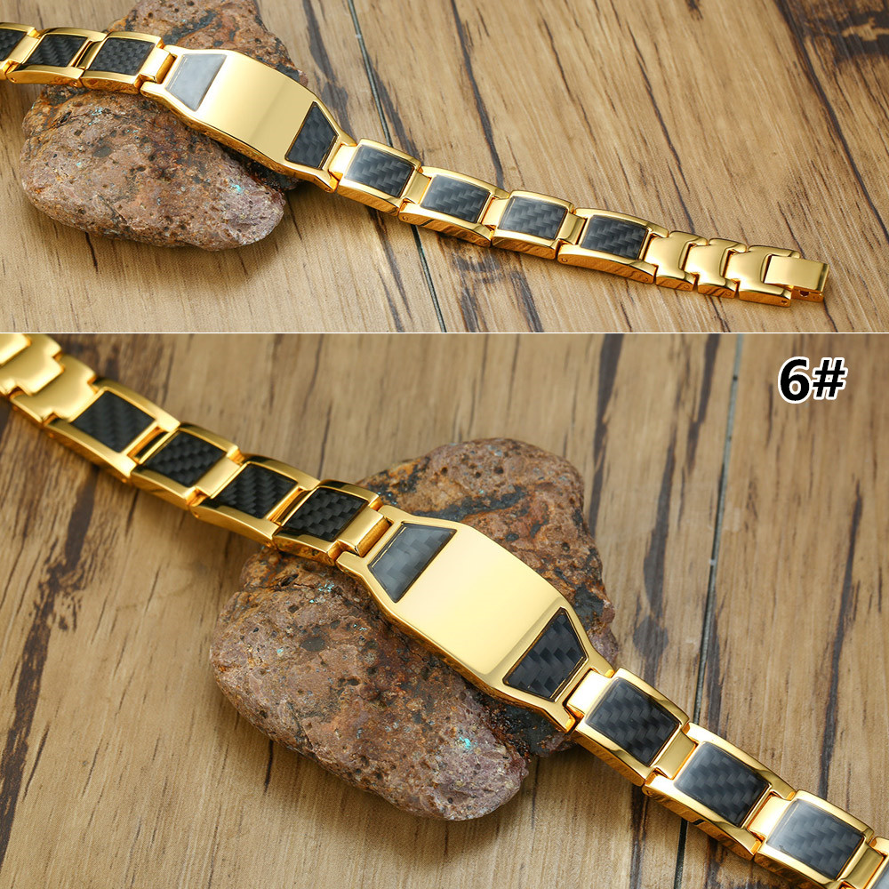 ブレスレットレディース シルバー調チタンスチール紳士用腕輪アクセサリー