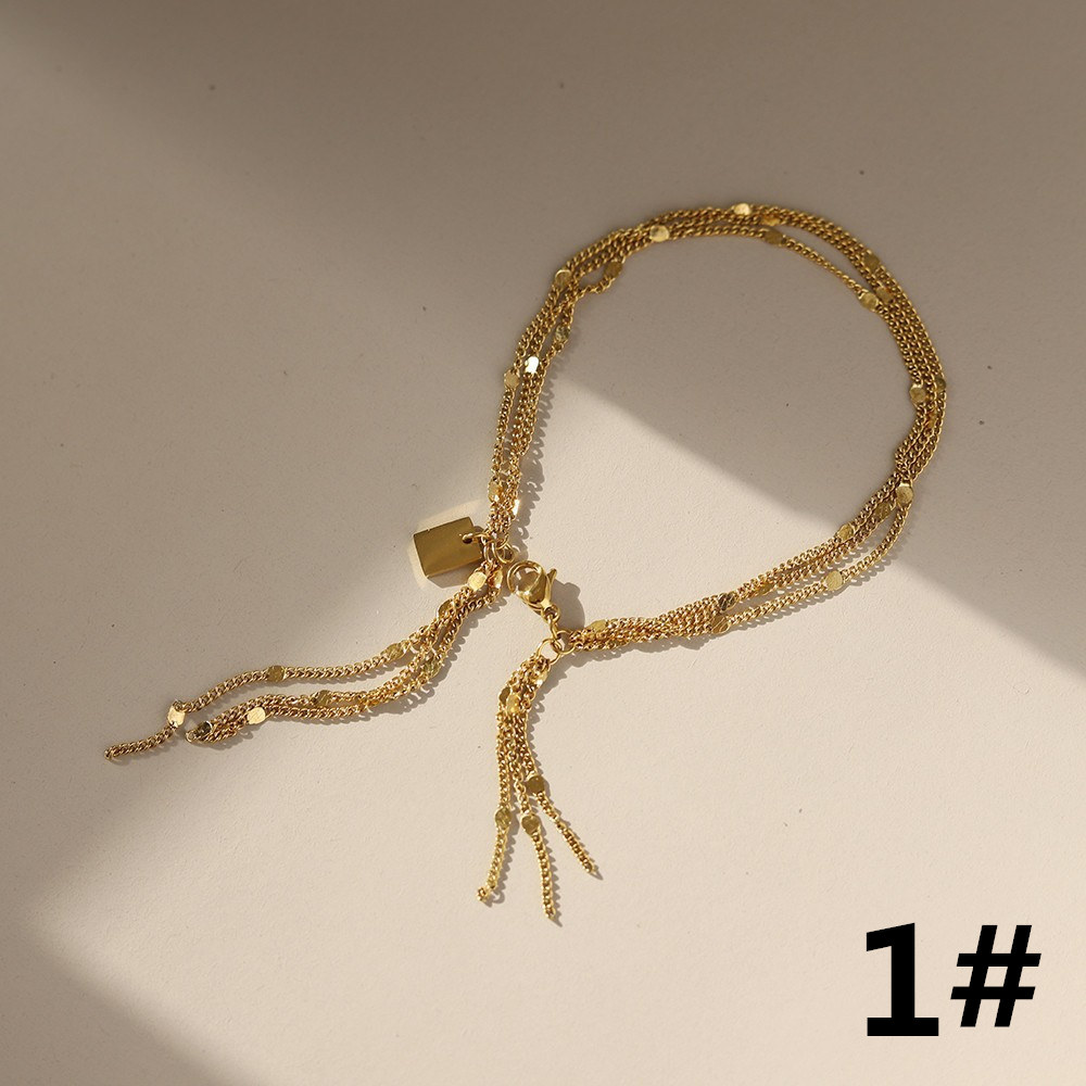 ブレスレットレディース ゴールド チェーン ブレスレット 上品 高級感 腕飾り