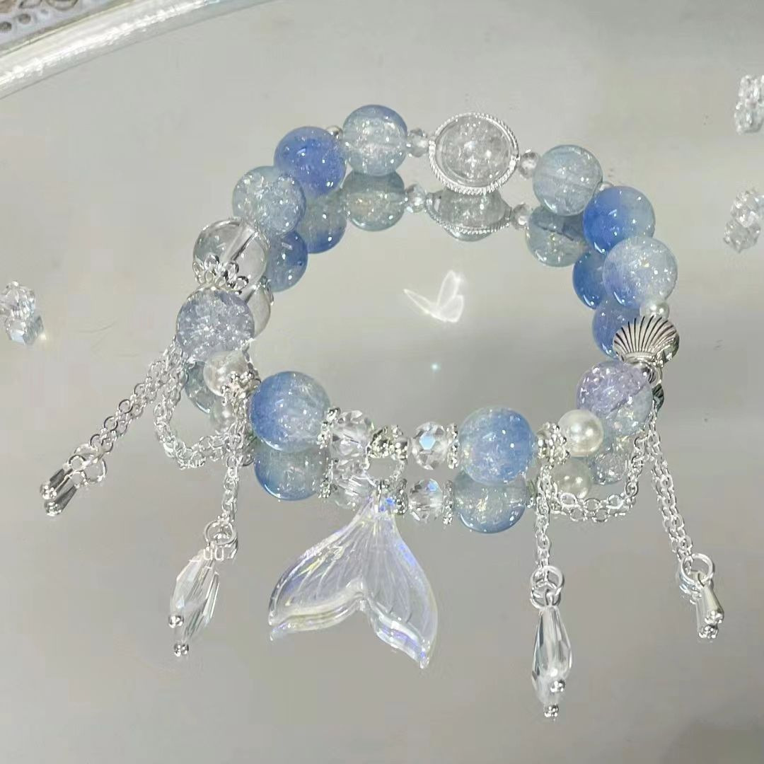 ブレスレットレディース 人魚姫の夢見るバングル