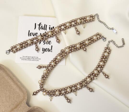 ブレスレットレディース 真珠風バングル レディース アクセサリー