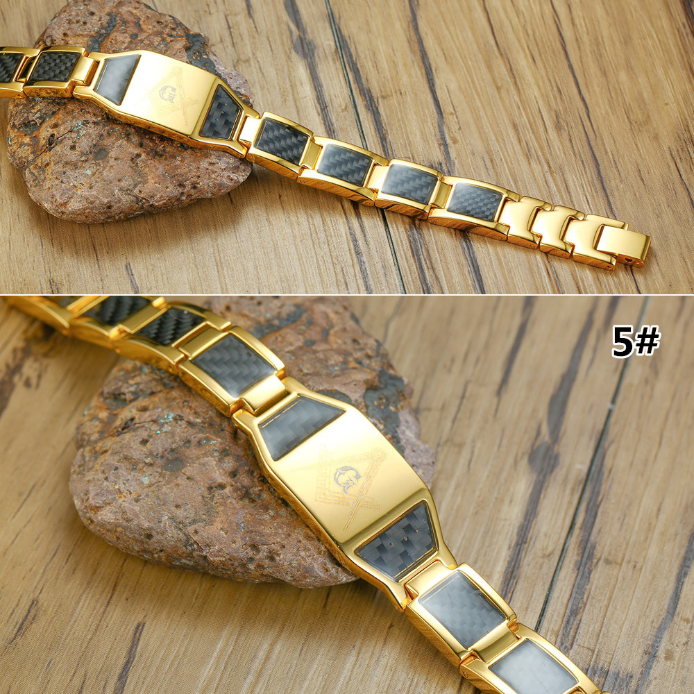 ブレスレットレディース シルバー調チタンスチール紳士用腕輪アクセサリー