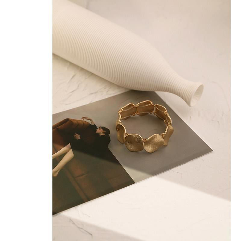 ブレスレットレディース ゴールド ブレスレット レディース 上品 個性的 高級感