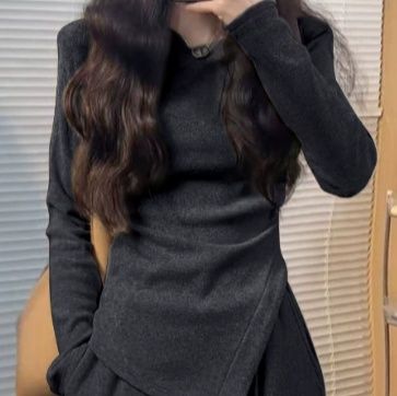 【レディースカジュアルファッション】上品モード×美シルエット｜着映え力抜群のロングスリムセットアップ