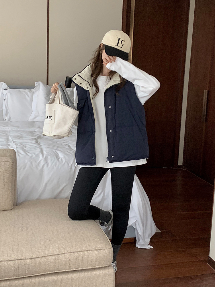 レディースカジュアルファッション ゆったりシルエット長袖クルーネックカットソー