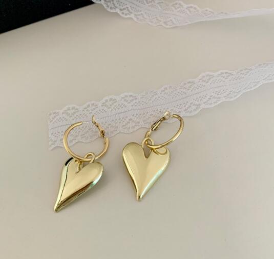 ピアスレディース ハート型フープピアス レディース アクセサリー