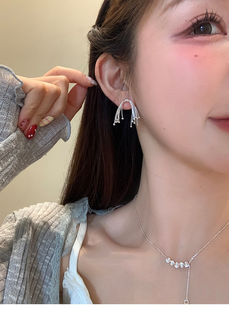 ピアスレディース 限定発売 個性的花火ライン スタッドピアス 女性用