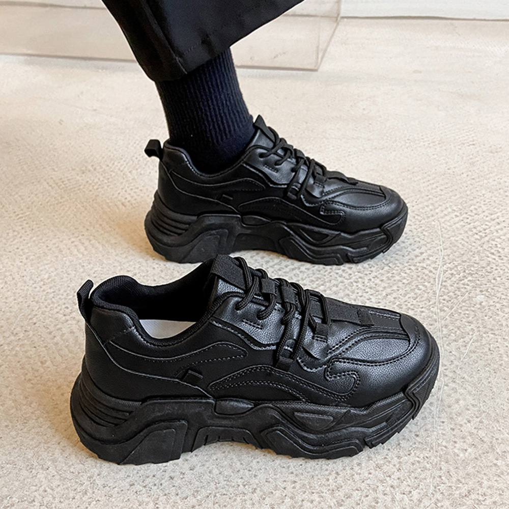 レディーススリッポン 厚底ボリュームスニーカー レディース 韓国風