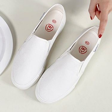 レディーススリッポン シンプル厚底スリッポン履き心地抜群カジュアルシューズ