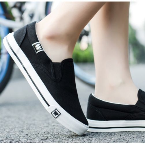 レディーススリッポン  カジュアル厚底スリッポン