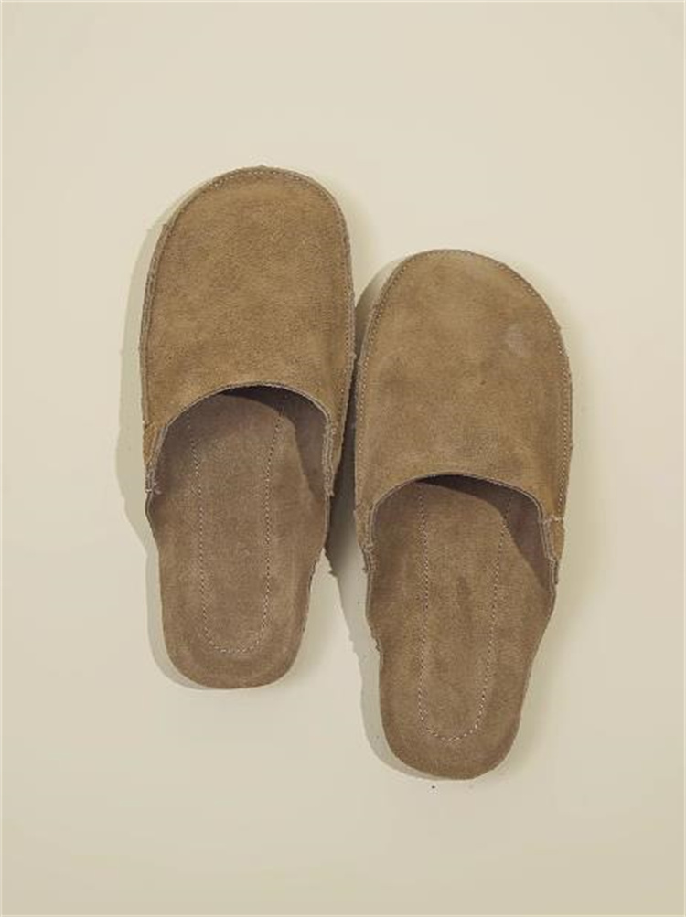 レディーススリッポン 幅広設計 平底スリッパ 夏用涼しげパンプス 歩きやすい靴