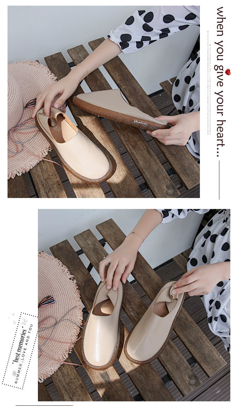 レディーススリッポン レディース厚底バブーシュ楽ちん脱げにくいパンプス