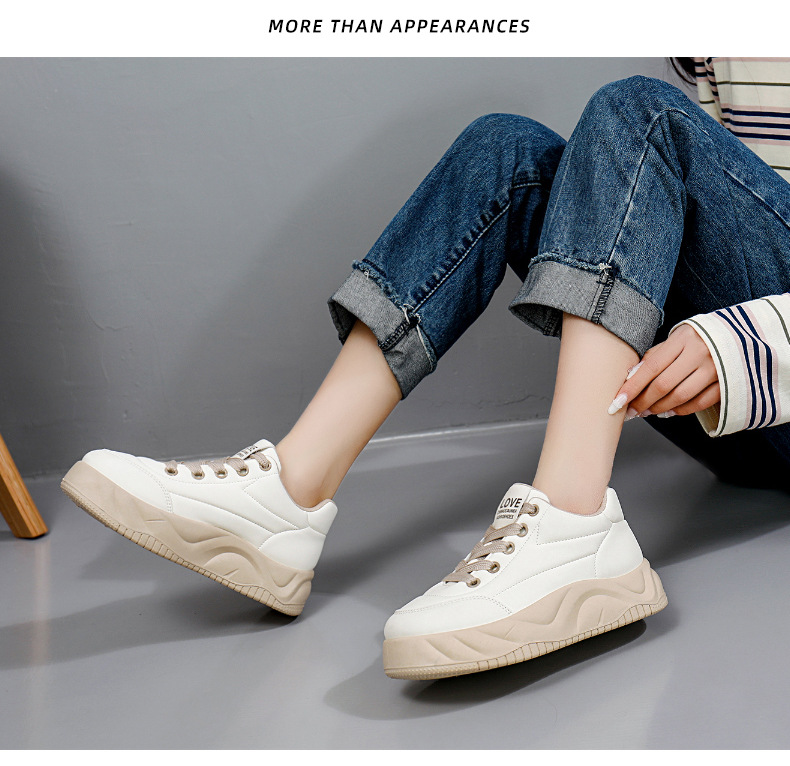 レディーススリッポン レディース厚底スニーカー 弾力ソール スタイルアップ 4センチ