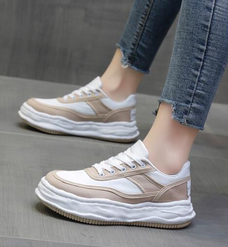 レディーススリッポン 春夏レディース厚底カジュアルスニーカー