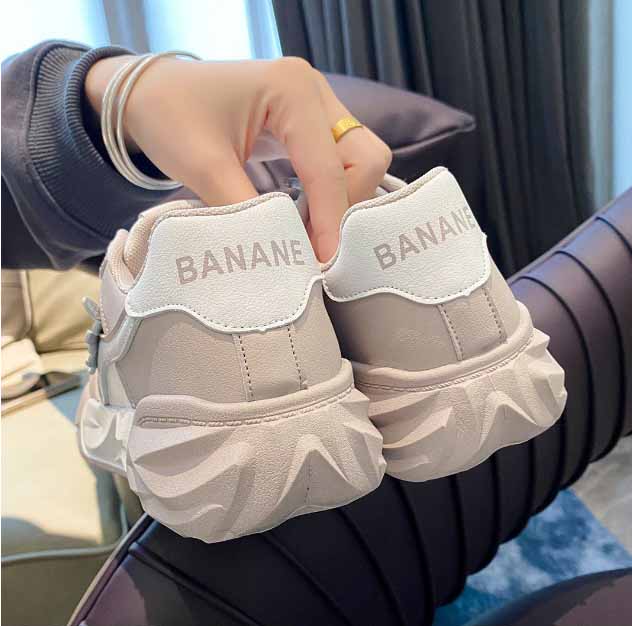 レディーススリッポン レディース厚底運動靴 歩きやすい滑り止め付き新作