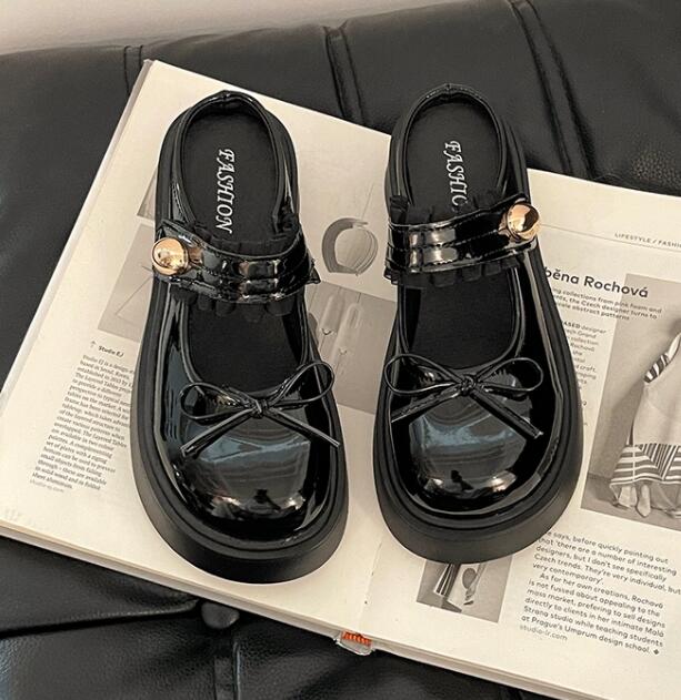 レディーススリッポン 厚底サンダル レディース リボン かかと無し 夏靴