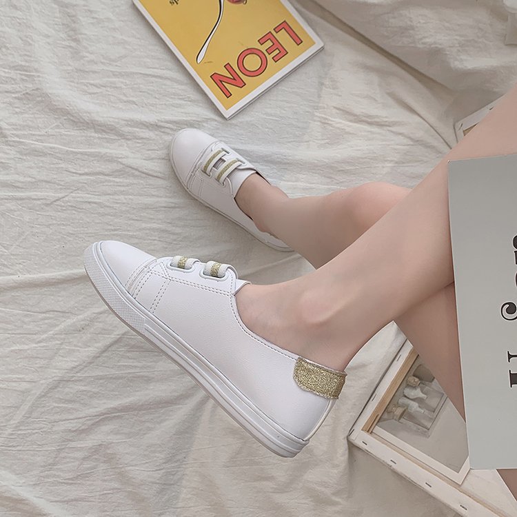 レディーススリッポン レディース厚底スニーカー 紐なしゴムベルト 履きやすいおしゃれ靴