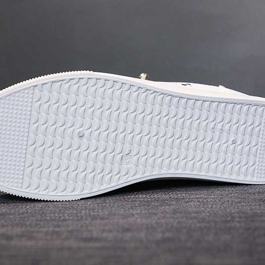 レディーススリッポン 厚底レディーススニーカー白ベージュ結ばない靴紐美脚