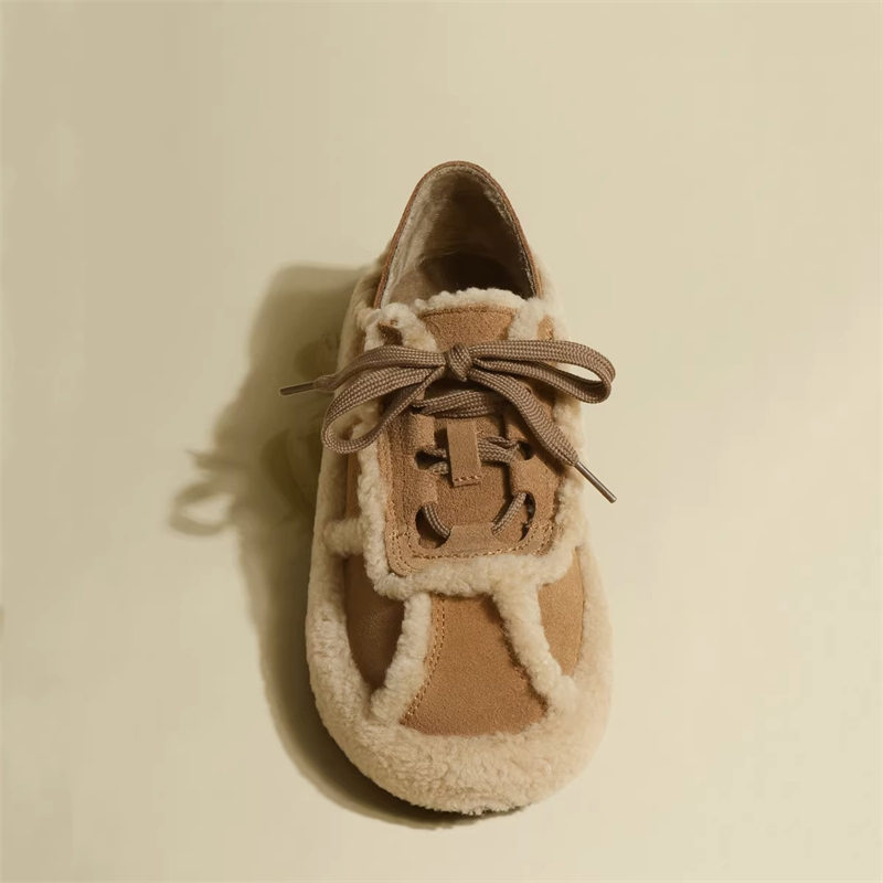 レディーススリッポン 秋冬新作 裏起毛ふわふわ保温綿靴 幅広おしゃれ靴