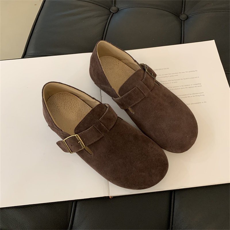 レディーススリッポン 軽量おしゃれ幅広ベルトスリッポン女性用靴